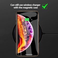 Tongdaytech Magnetic Tempered Glass Privacy Metal Phone Case Coque 360 Magnet Antispy Cover For Iphone XR XS X 11 Pro MAX 8 7 6