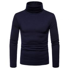 New Streetwear Men’s Winter Warm Cotton High Neck Pullover Jumper Sweater Tops Mens Turtleneck Fashion