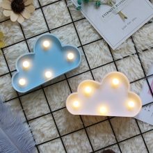 Cartoon Night Lights Cloud/Star/Shell/Heart LED Table Lamp For Children’s Bedroom Decoration