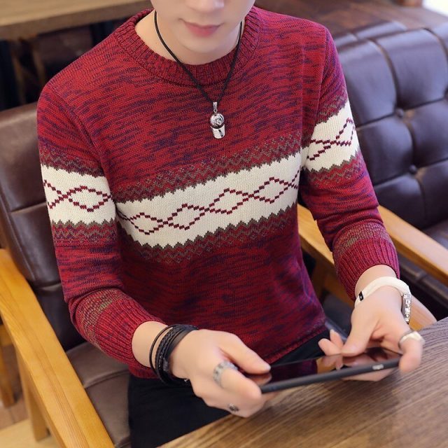 Korean Style Long Sleeve Knitted Sweters