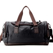 Top Quality Casual Travel Duffel Bag PU Leather Men Handbags Big Large Capacity Travel Bags Black Mens Messenger Bag Tote JXY815